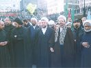 في الموكب الحسيني في اليوم العاشر من محرم في استوكهلم عاصمة السويد - 2003 م