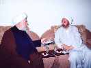 مع الشيخ محمد عسيران قاضي صيدا - 2005 م