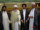 مع ضيوف مؤتمر النظرية المهدوية في طهران - أيلول 2006 م.
