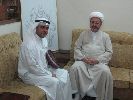مع الإعلامي الكويتي ابراهيم الغتم عند زيارته للمركز - 19 جمادى الأخرة 1430 هـ