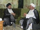 مع سماحة السيد أحمد الصافي في الحرم العباسي المبارك - 4 شعبان 1430 هـ