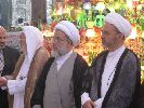 مع سماحة الشيخ عبد المهدي الكربلائي أمين عام العتبة الحسينية المباركة في الحرم الحسيني المبارك - 3 شعبان 1430 هـ