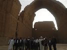مع الوفد المشارك في المؤتمر العالمي الثالث للإمام الكاظم (عليه السلام) في طاق كسرى - 4 رجب 1433 هـ