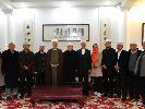 مع اعضاء الجمعية الاسلامية في كوانزوا ورئيسها الشيخ عبد الله، الصين - 1 جمادى الاخرة 1437 هـ