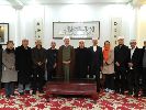 مع اعضاء الجمعية الاسلامية في كوانزوا ورئيسها الشيخ عبد الله، الصين - 1 جمادى الاخرة 1437 هـ