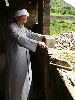 وضع لبنة في بناء مسجد فاطمة الزهراء (ع) الكبير الذي تحت البناء في مدينة كوروكو في ساحل العاج - 12 شوال 1436 هـ