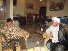 في منزل رئيس هيئة علماء المسلمين السيد عمر الشهاب في العاصمة الأندونيسية جكارتا - 19 ربيع الأول 1431 هـ