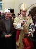 في الكنيسة الانجليكانية بحضور البطريرك بيير والون رئيس الكنيسة الانجليكانية في عموم فرنسا - 22 ربيع الاول 1437 هـ